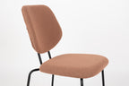 Zelo - Chaise De Salle À Manger - Métal - Rose