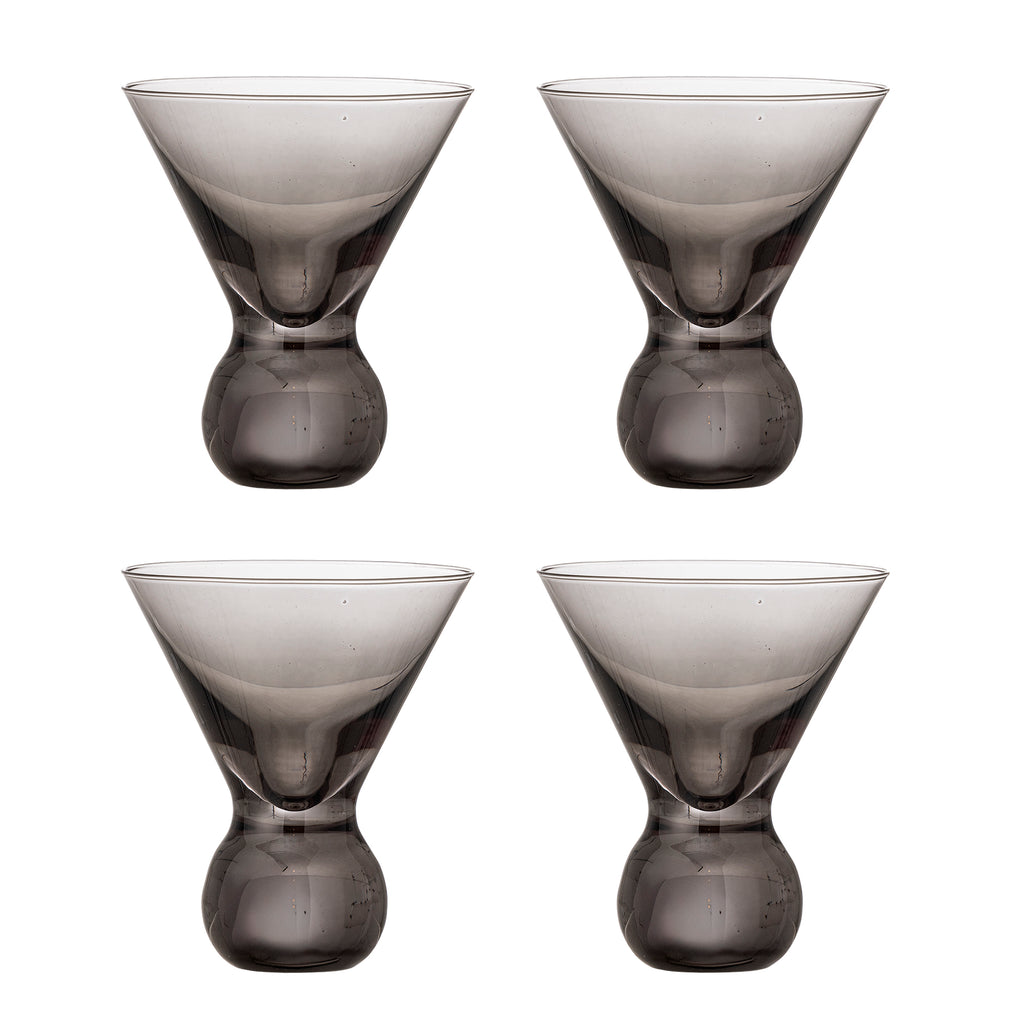 Corliss - Copa de Cóctel - Gris - Vidrio