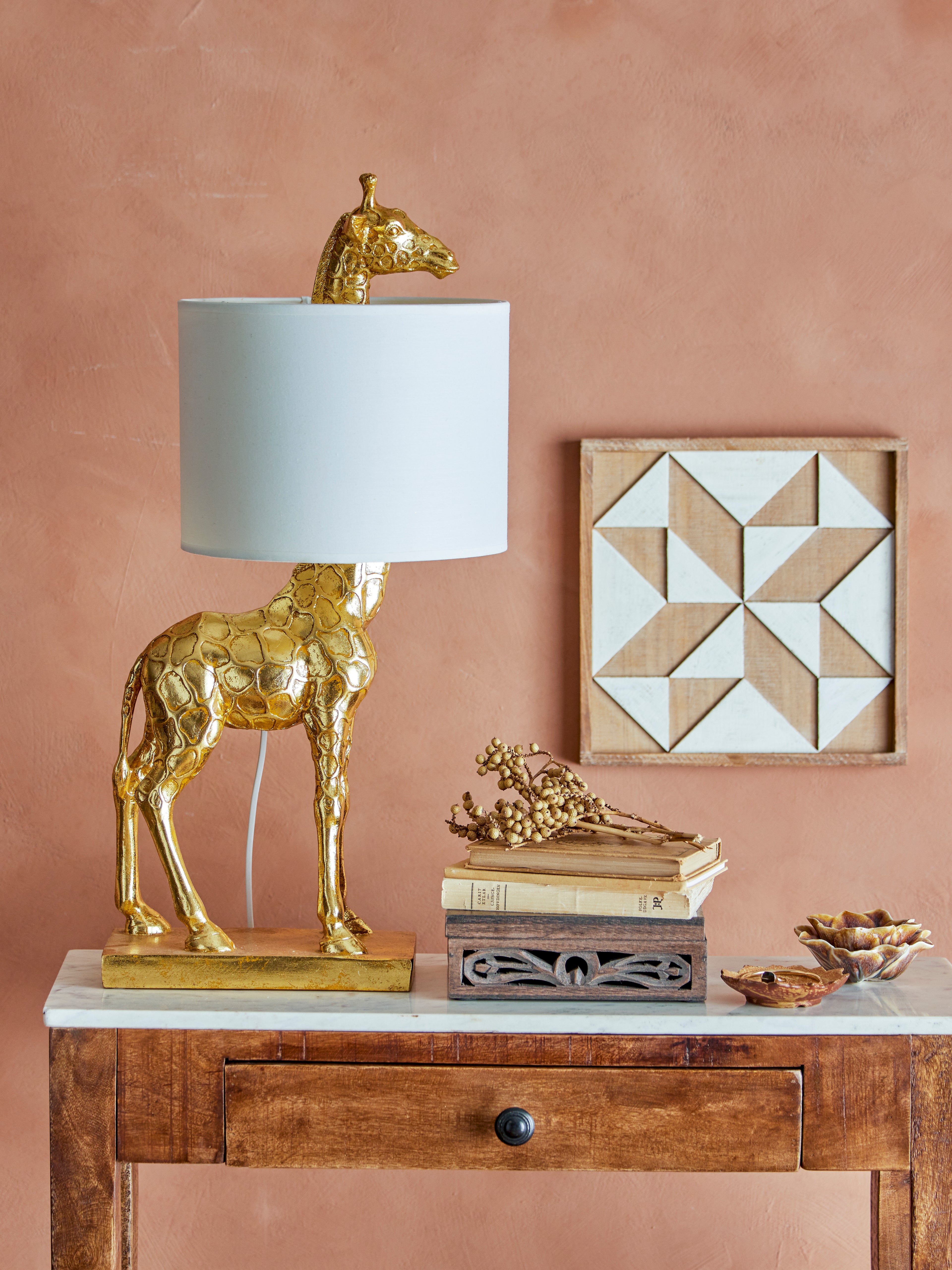 Silas - Table Lamp - Gold - Polyresin