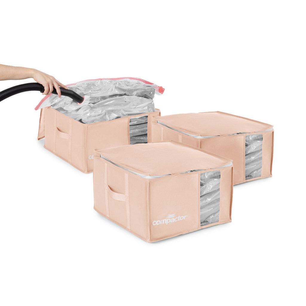 Lot 3 Housses Rangement Sous Vide - Taille M