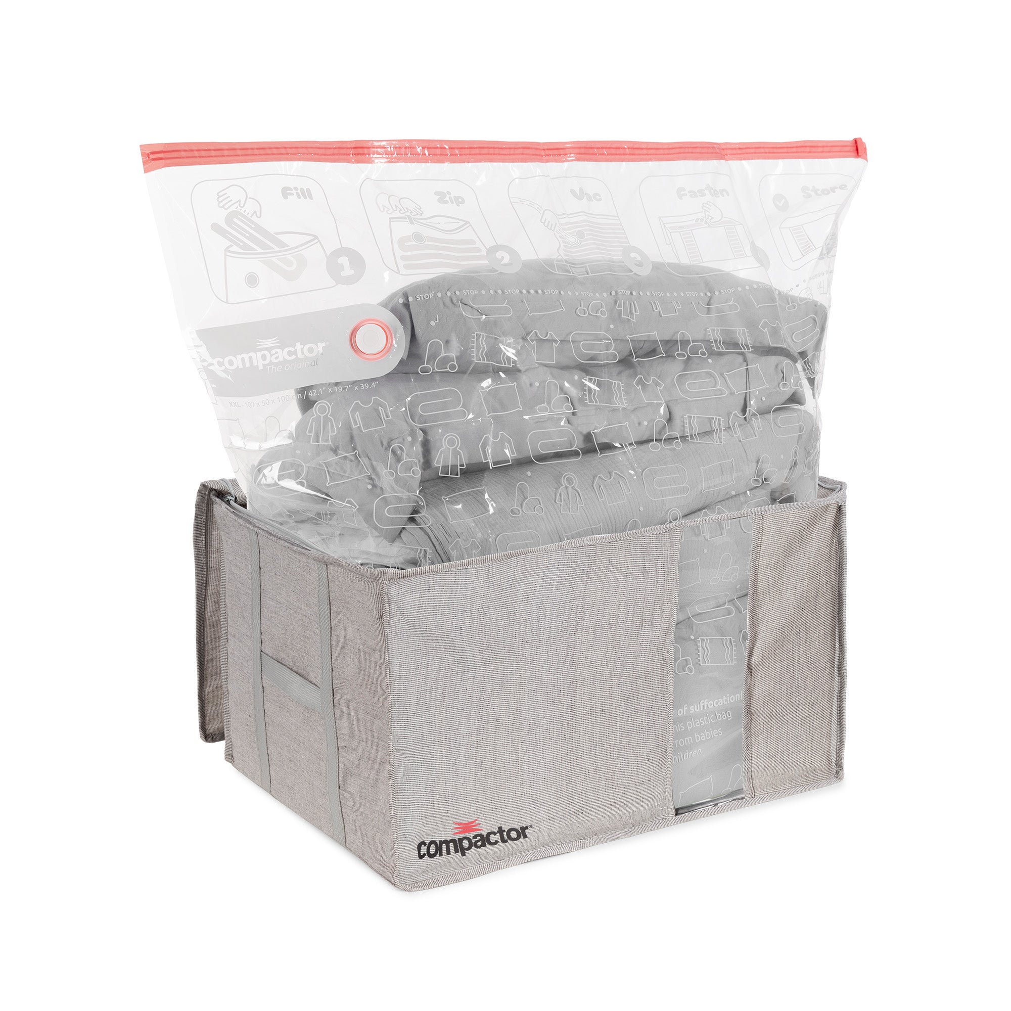 Housse De Rangement Sous Vide Oxford - 3 Tailles