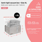 Housse De Rangement Sous Vide Oxford - 3 Tailles