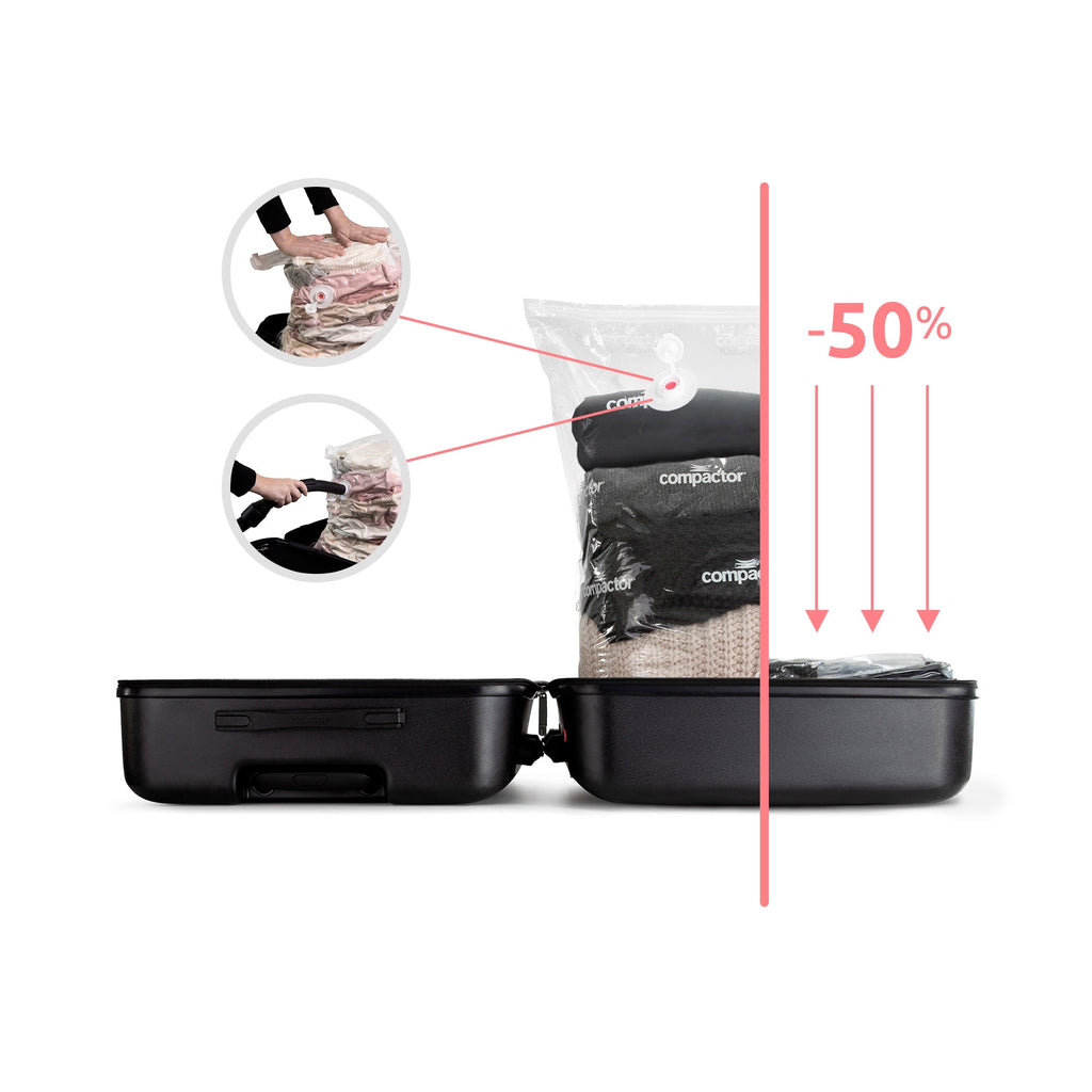 Large Space-Saving Suitcase - Size XL