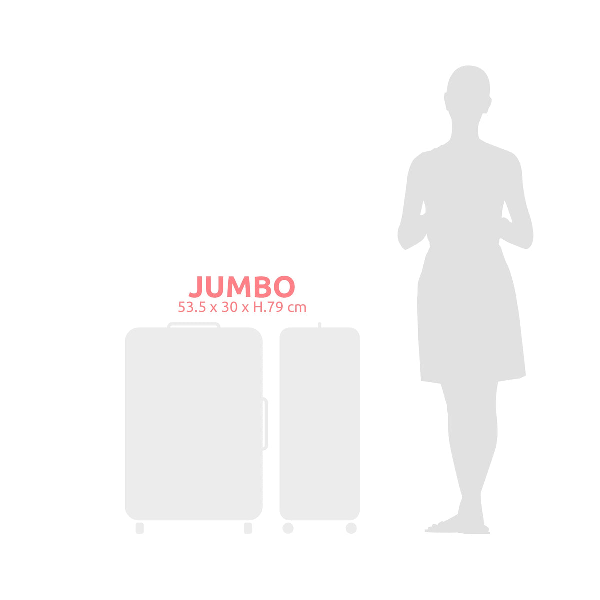 Large Space-Saving Suitcase - Size XL