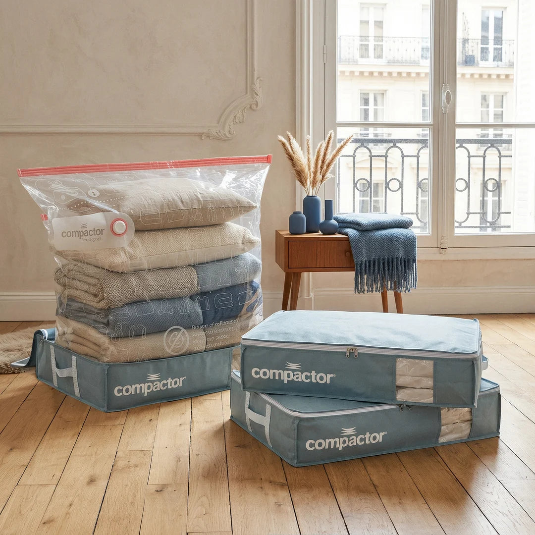 Lot 3 Housses Rangement Sous Vide - Taille L
