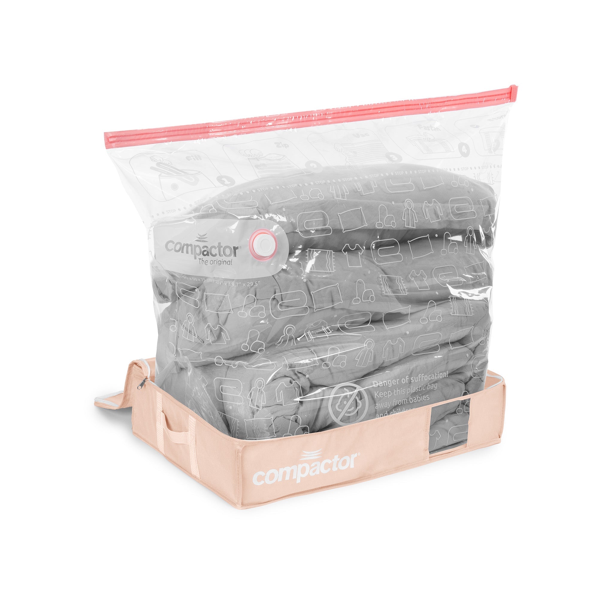 Lot 3 Housses Rangement Sous Vide - Taille L
