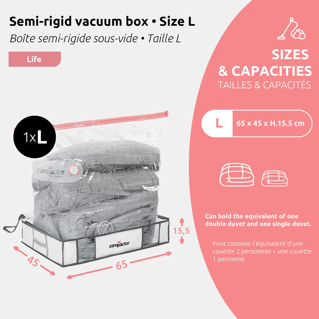 Housse De Rangement Sous Vide Ecologik - 2 Tailles