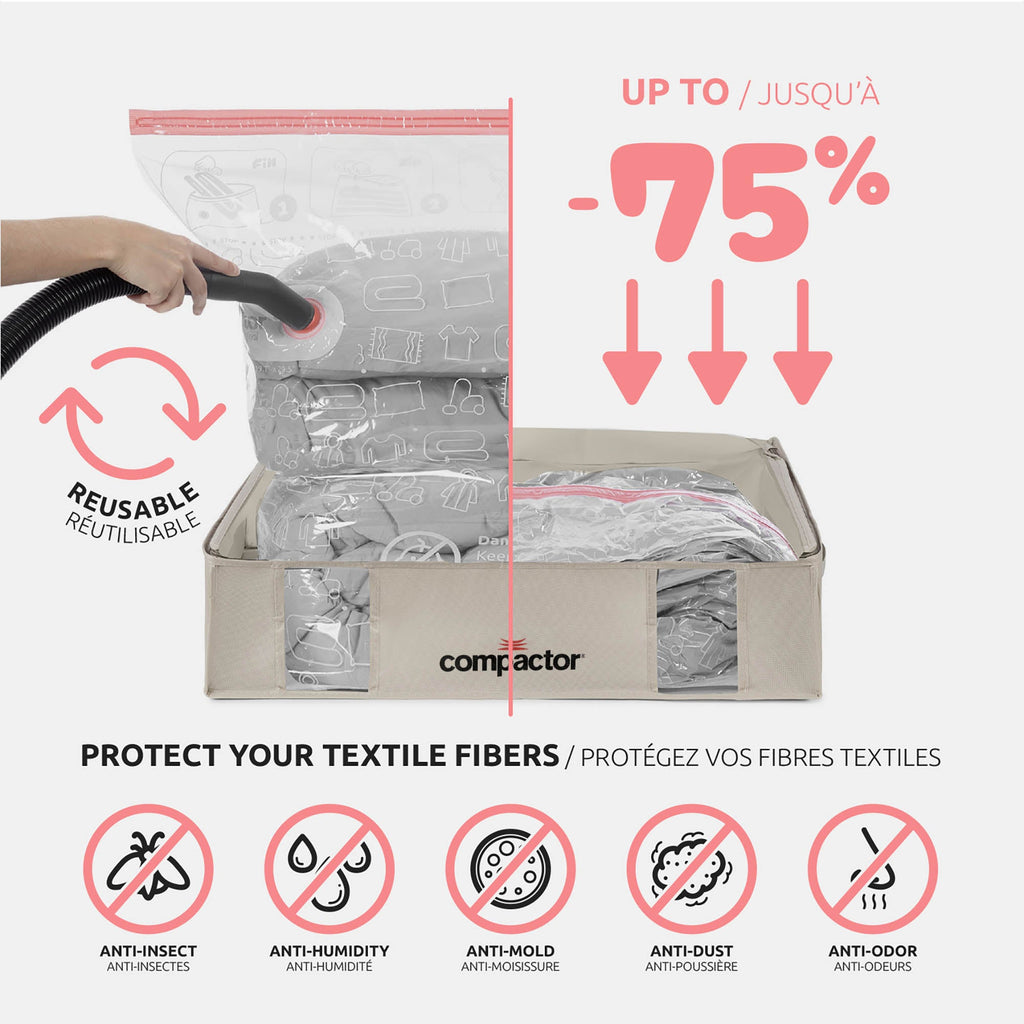 Housse De Rangement Sous Vide - Taille L