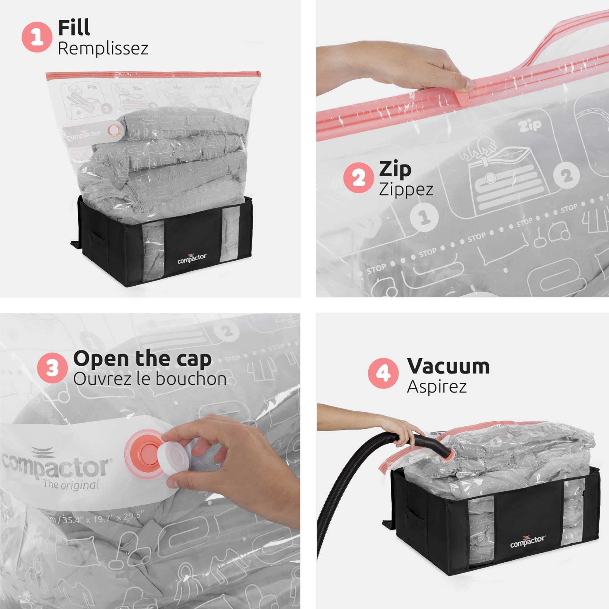Housse De Rangement Sous Vide - Taille XXL