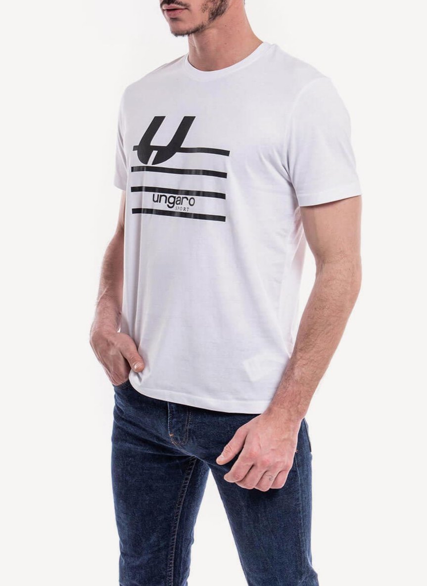 Ungaro Sport - Camiseta Raphael - Blanco - Hombre