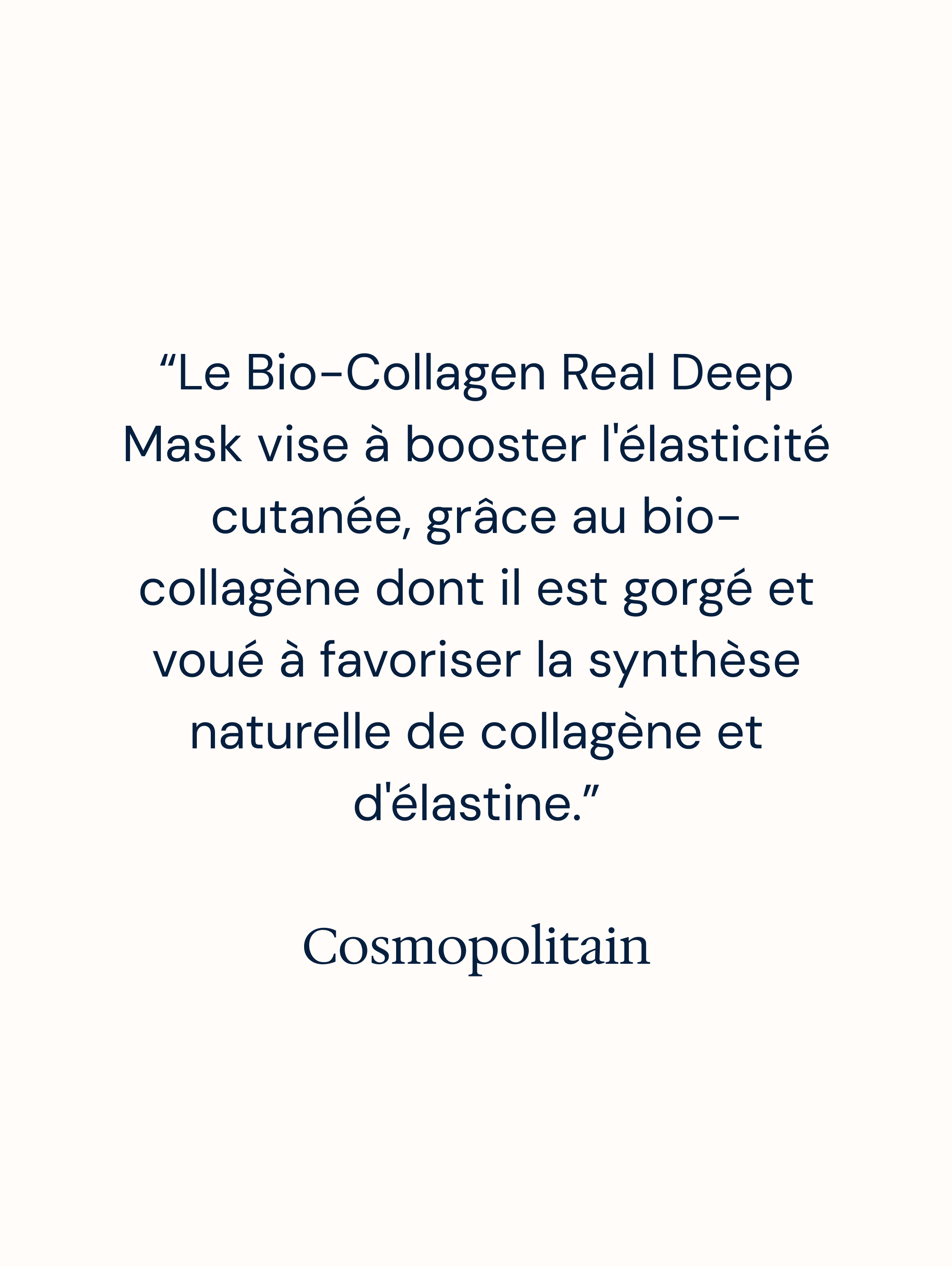 REASSURANCE KOREAN BEAUTY 5 organic collagen mask