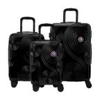 Set Di 3 Valigie Rafale Gps - Nero