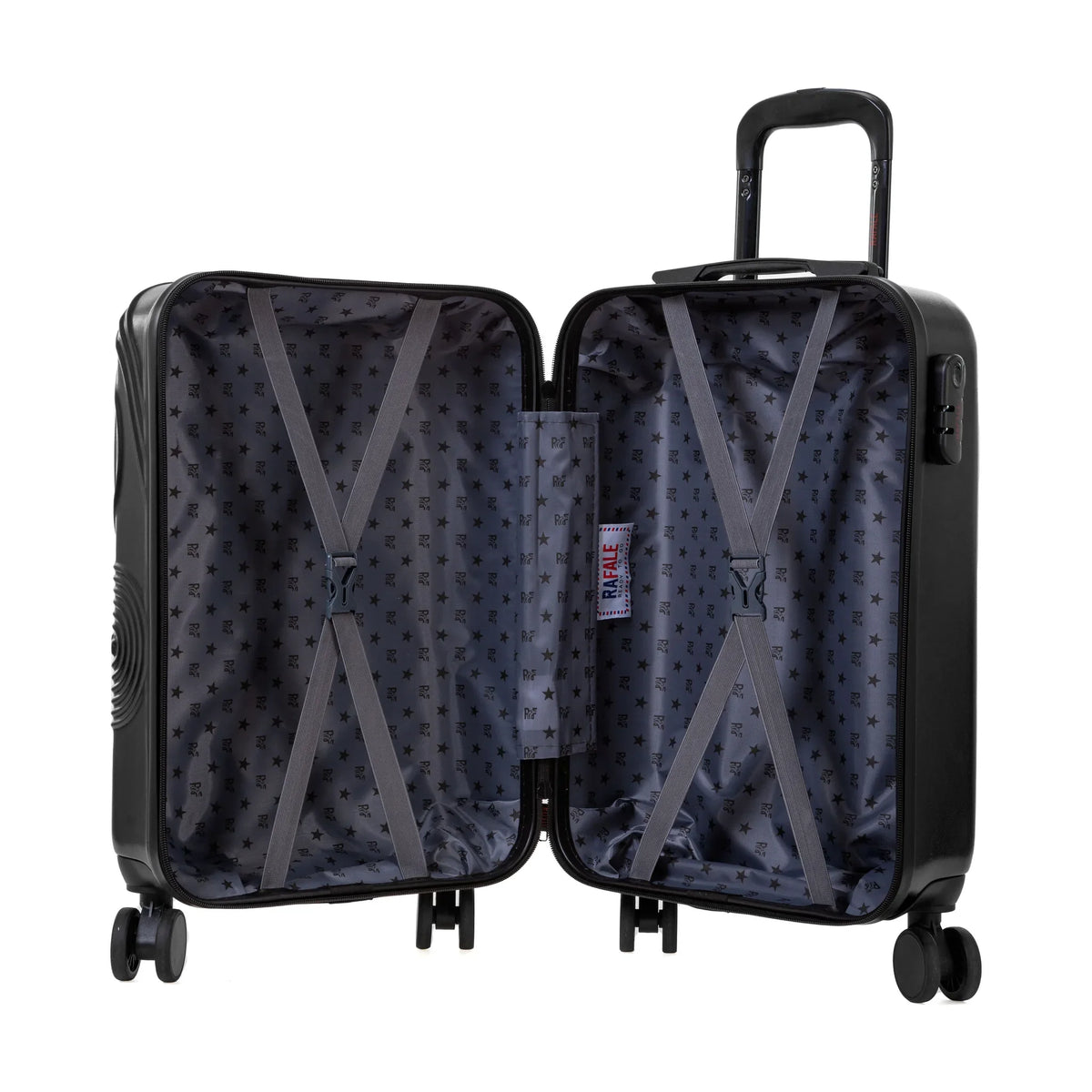 Set Di 3 Valigie Rafale Gps - Nero