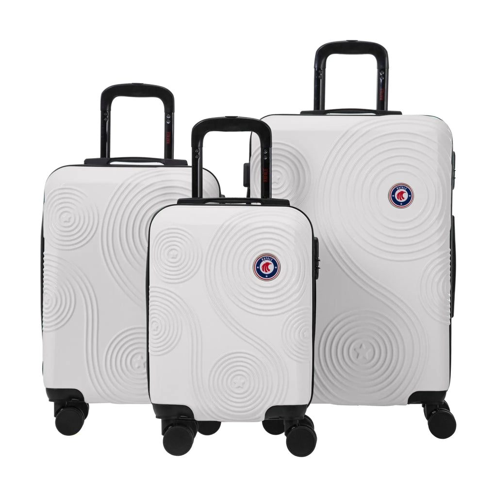 Set Di 3 Valigie Rafale Gps - Avorio