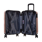 Set De 3 Valises Rafale Gps - Rose Doré