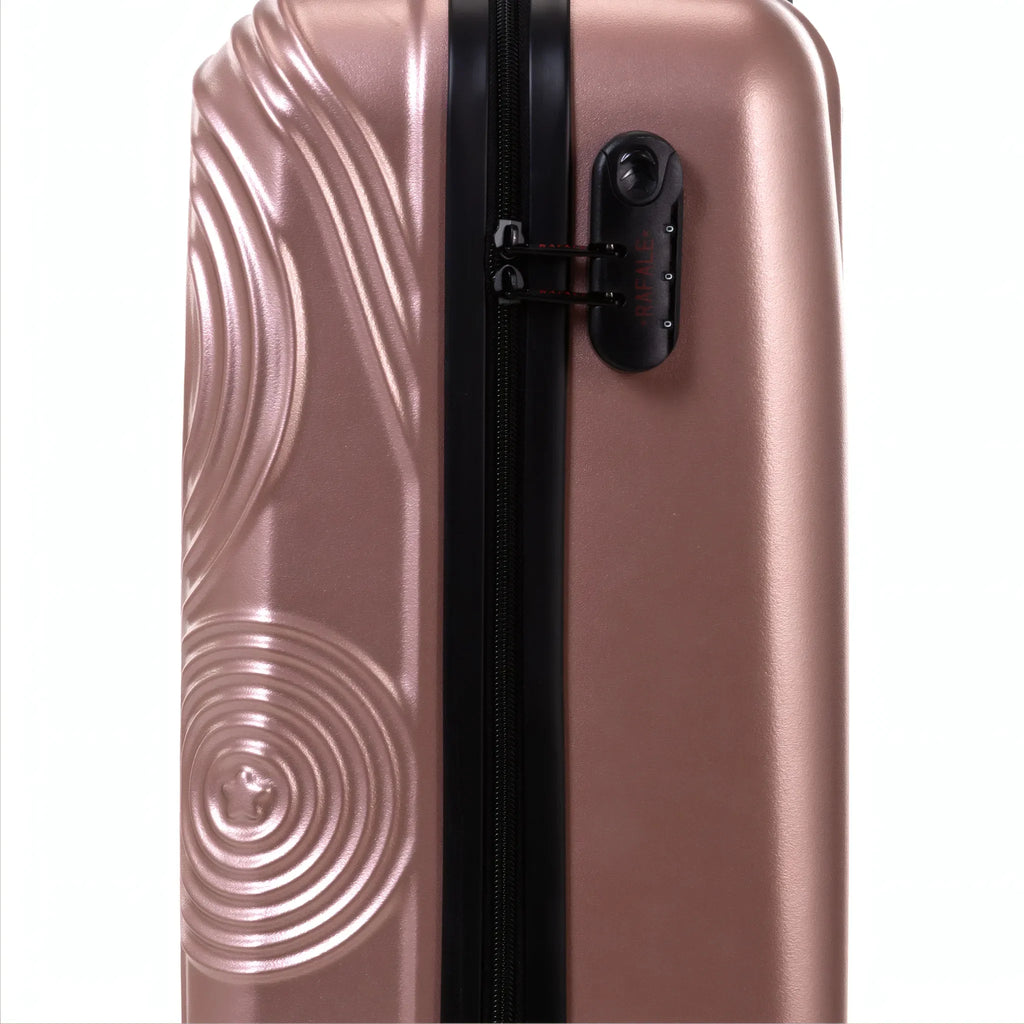 Set De 3 Valises Rafale Gps - Rose Doré