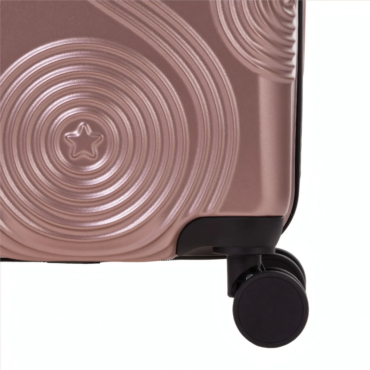 Set De 3 Valises Rafale Gps - Rose Doré