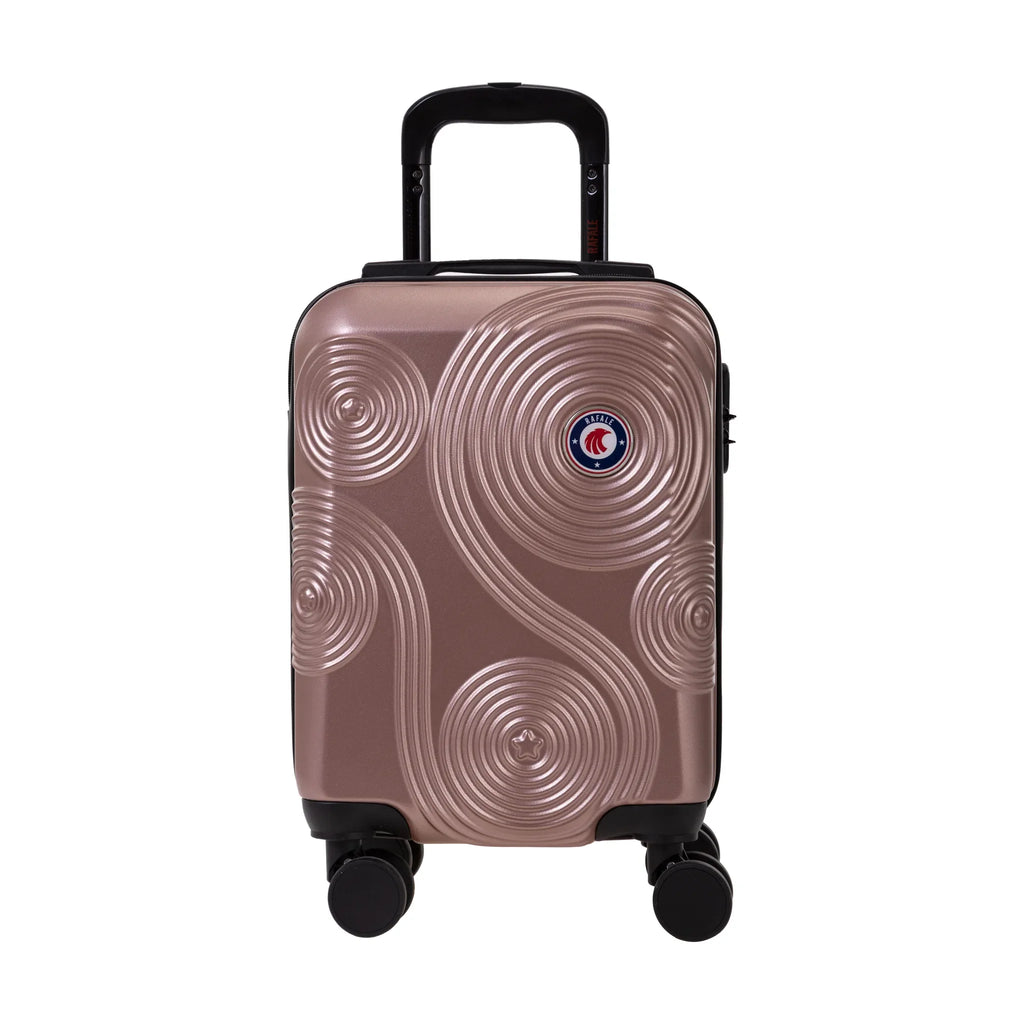 Set De 3 Valises Rafale Gps - Rose Doré