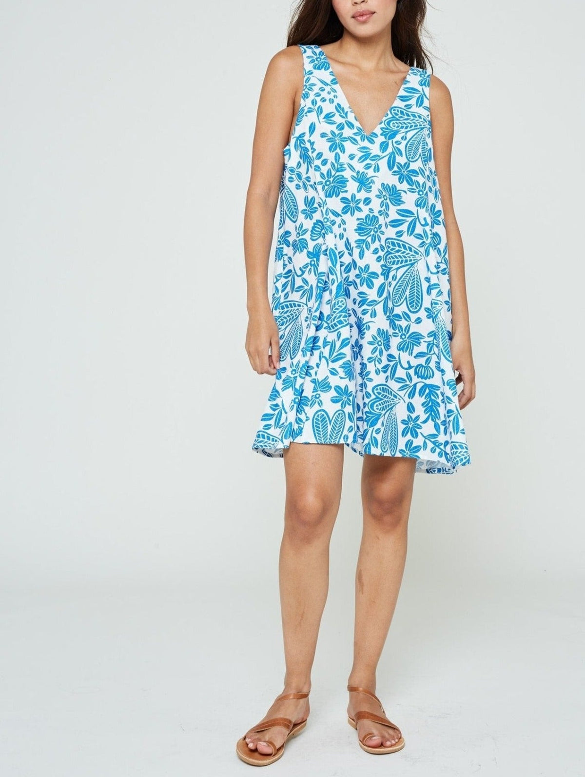 Jurk Aida Fokis - Blauw