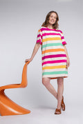 Robe Amalia Stripes Ettore Polychrome