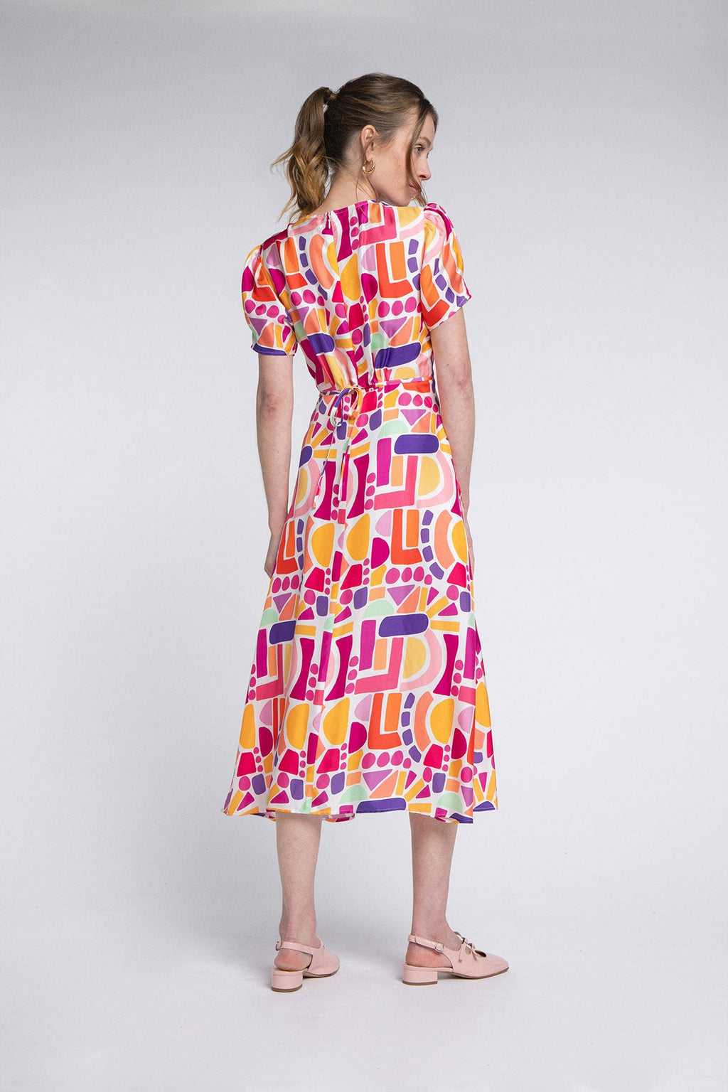 Vestido Anna Ettore Policromado