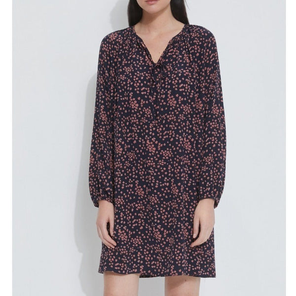 Vestido Corto Estampado Myosotis - Estampado Myosotis - Mujer