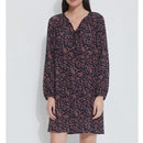 Robe Courte Imprimé Myosotis - Imprimé Myosotis - Femme