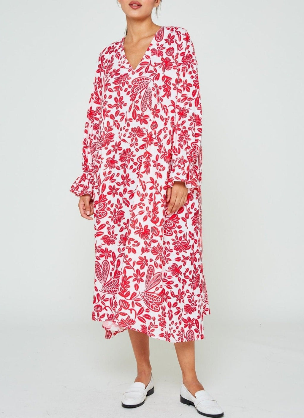 Modetrotter - Robe Fernanda Fokis - Rouge