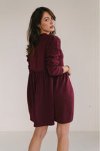 Robe Janette Izora Bordeaux