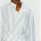 Margaux Lonnberg - Vestido Kate - Green Stripes