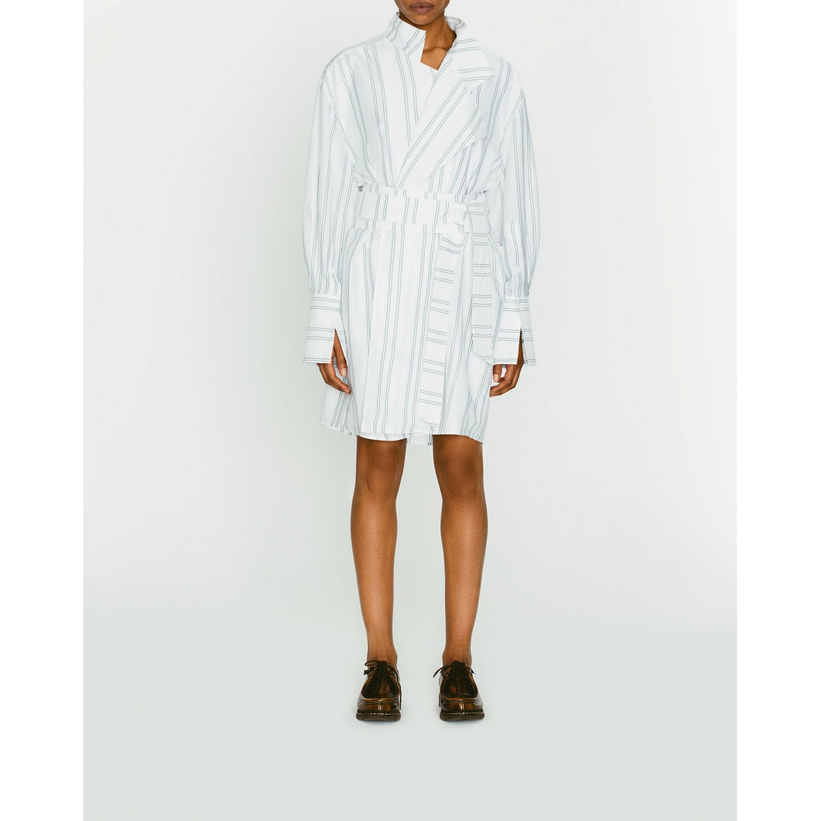 Margaux Lonnberg - Vestido Kate - Green Stripes