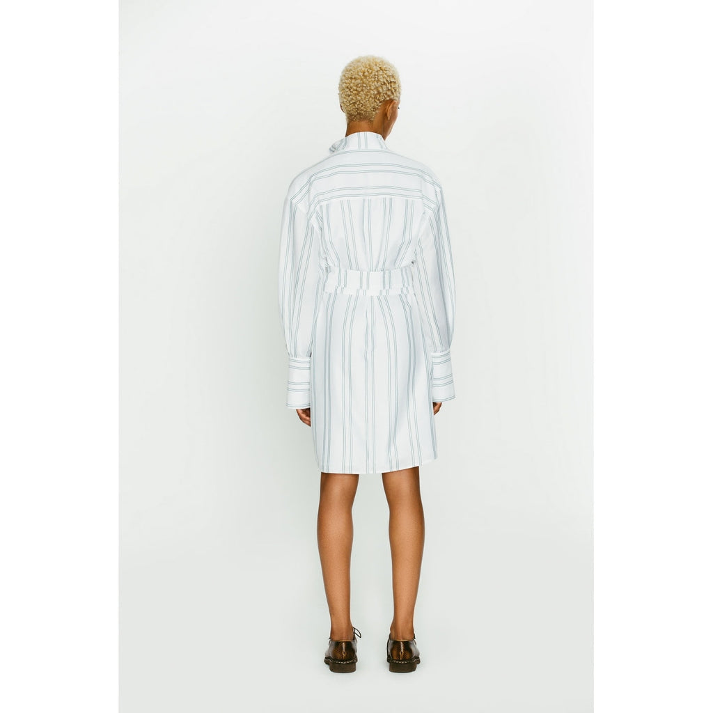 Margaux Lonnberg - Vestido Kate - Green Stripes
