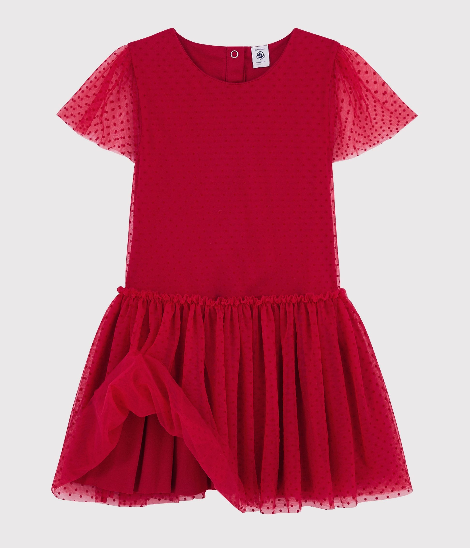 Vestido Manga Corta - Terkuit - Niño Niña