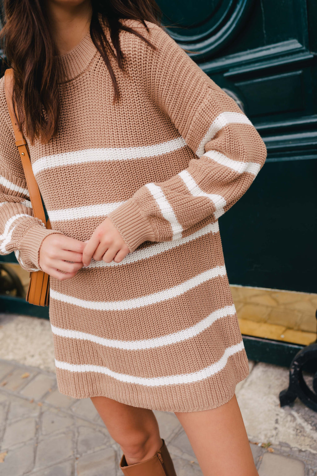 OCÉANE CAMEL DRESS
