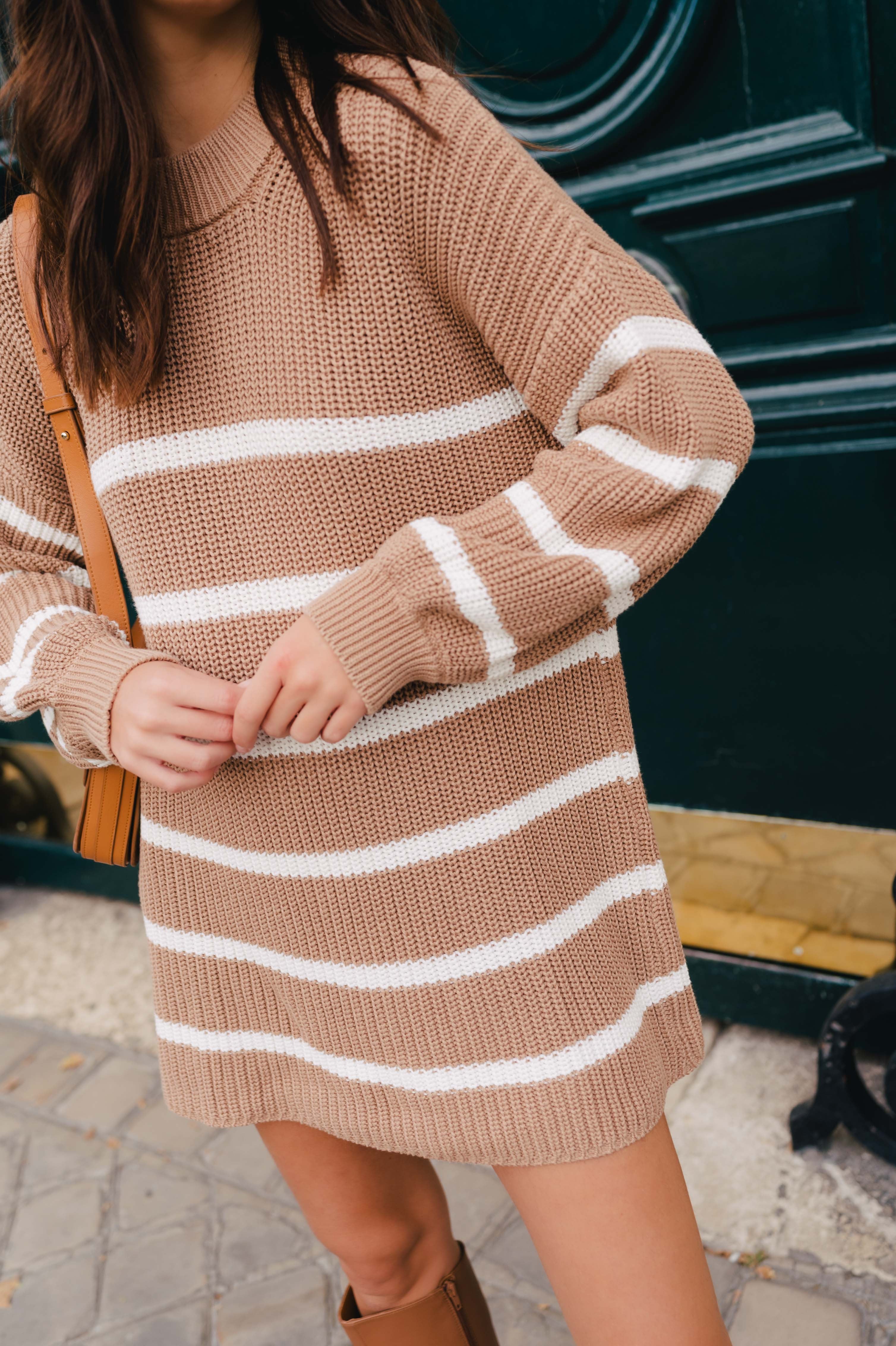 OCÉANE CAMEL DRESS