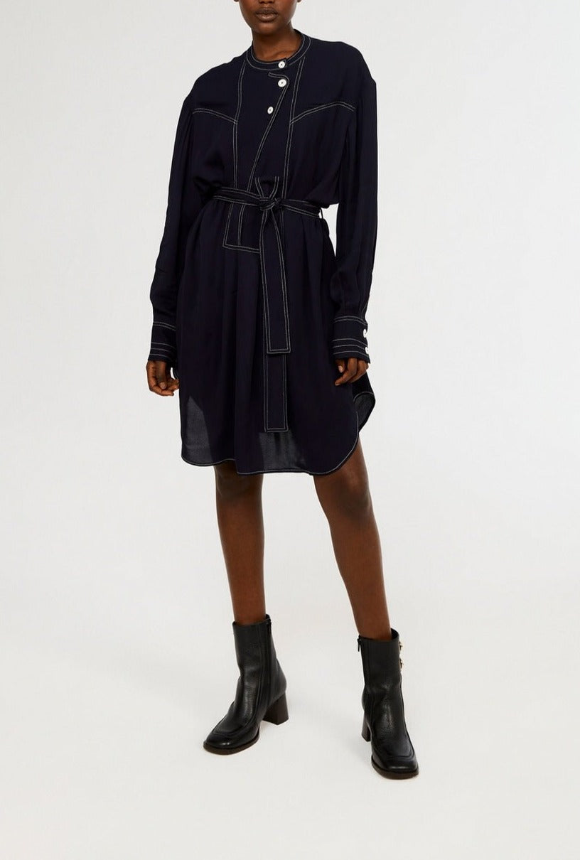 Claudie Pierlot - Vestido C&T - Relax - Marino
