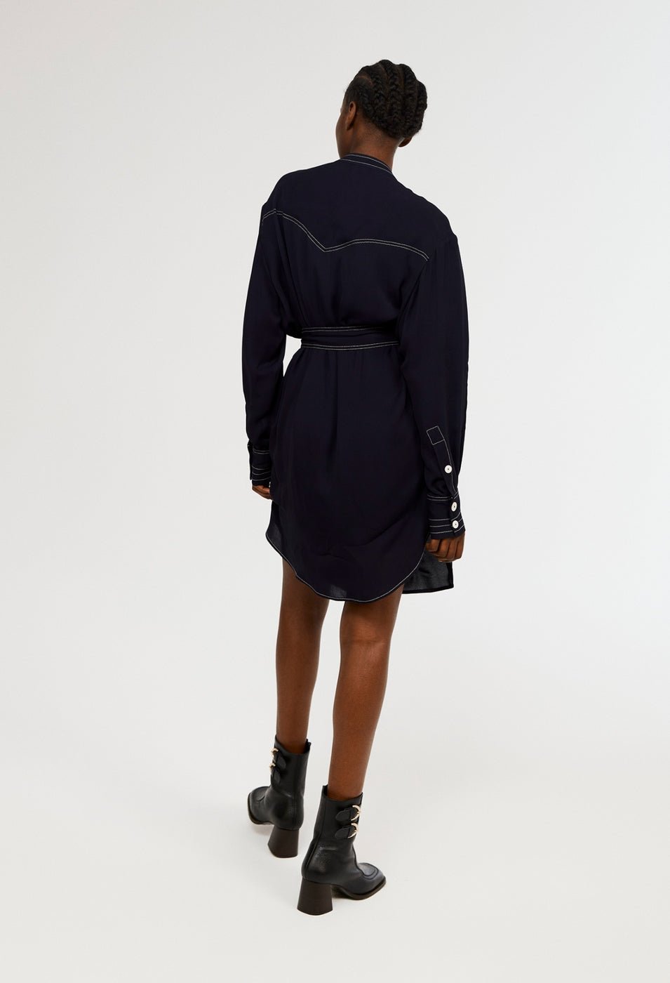 Claudie Pierlot - Vestido C&T - Relax - Marino