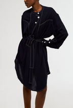 Claudie Pierlot - Vestido C&T - Relax - Marino