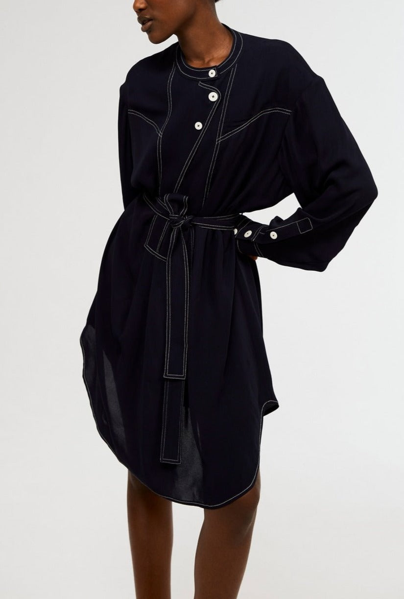 Claudie Pierlot - Vestido C&T - Relax - Marino