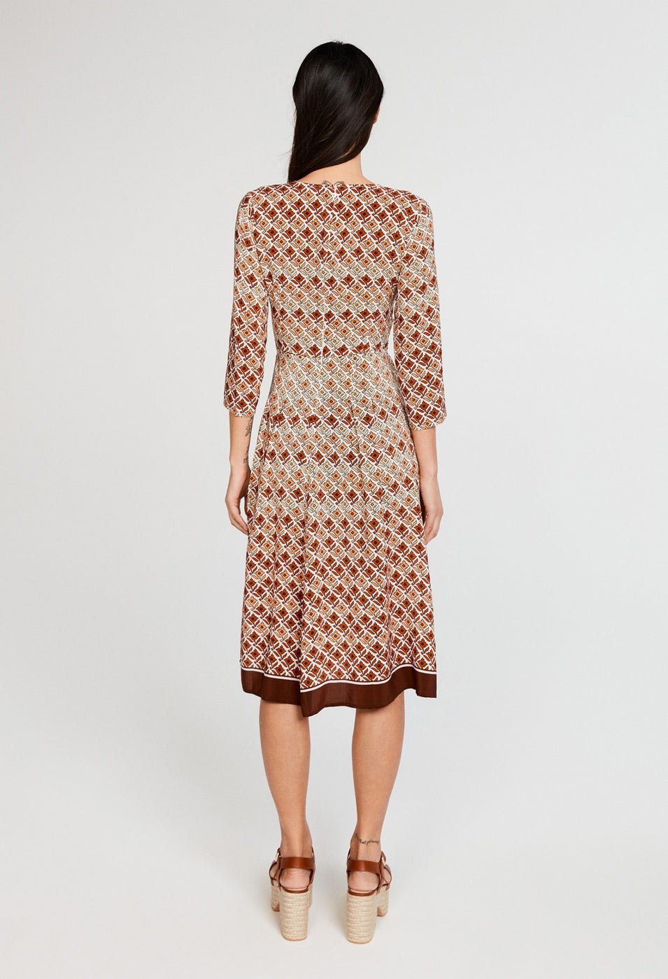 Claudie Pierlot - Robe C&T - Relia - Print Fonce