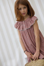Robe Renée - Enfant Fille - Vieux Rose