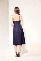 Claudie Pierlot - Jurk Rieuse - Marineblauw