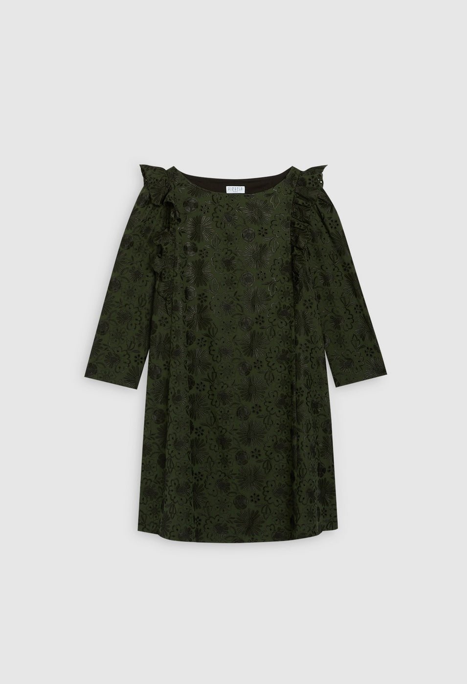 Claudie Pierlot - Rififi Brodee Dress - Forest Green