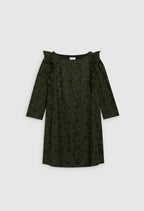 Claudie Pierlot - Rififi Brodee Dress - Forest Green