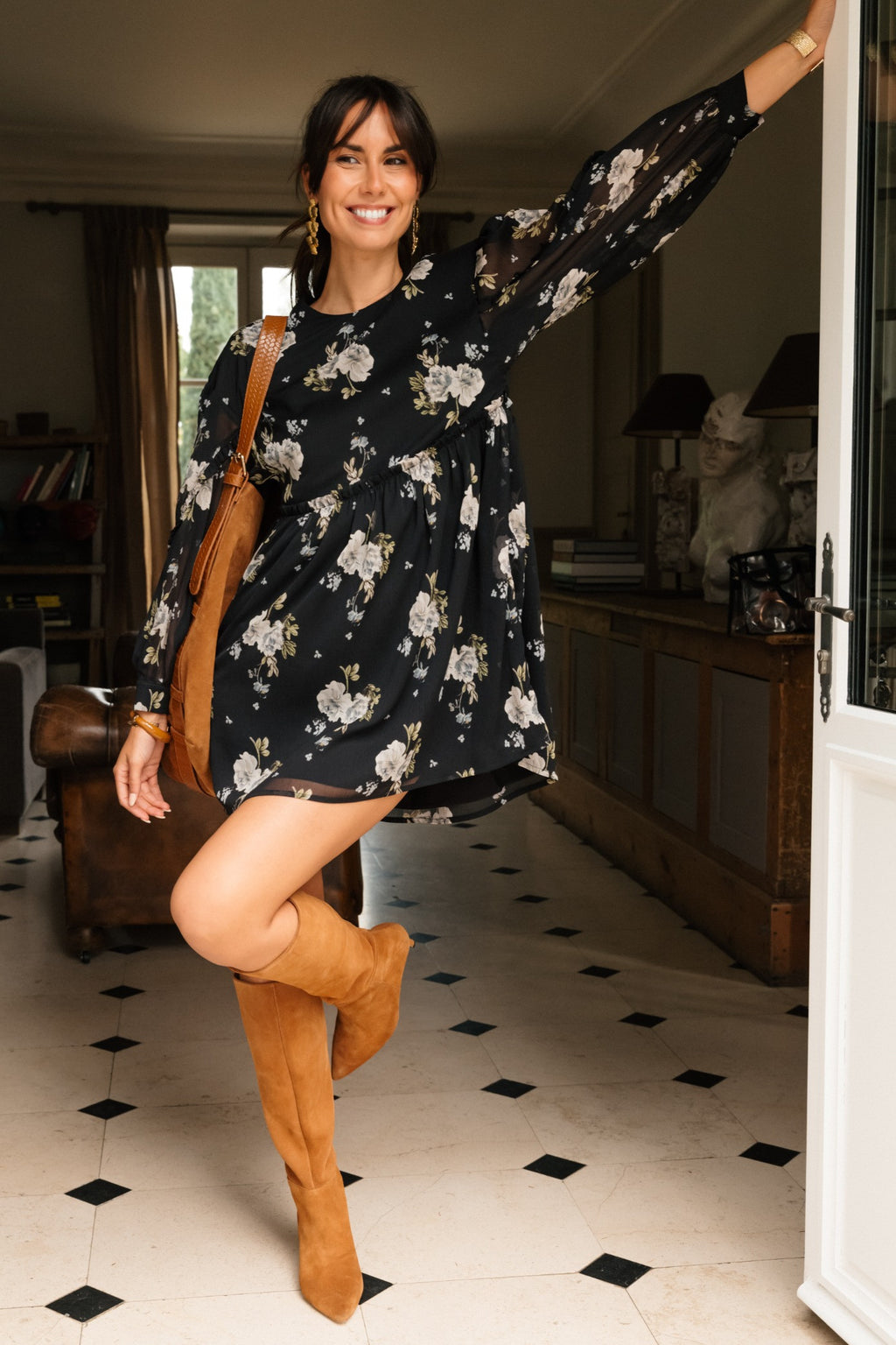 ROBE RIVARI IMPRIME ONDINE