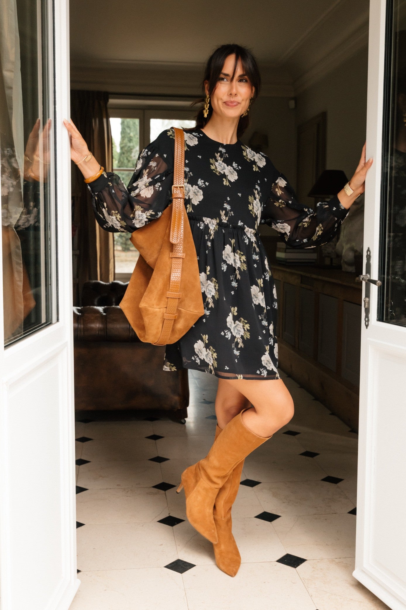 ROBE RIVARI IMPRIME ONDINE