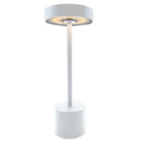 Roby - Lampe De Table Sans Fil - Acier - Blanc