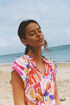 Ettore Polychrome Pink Top