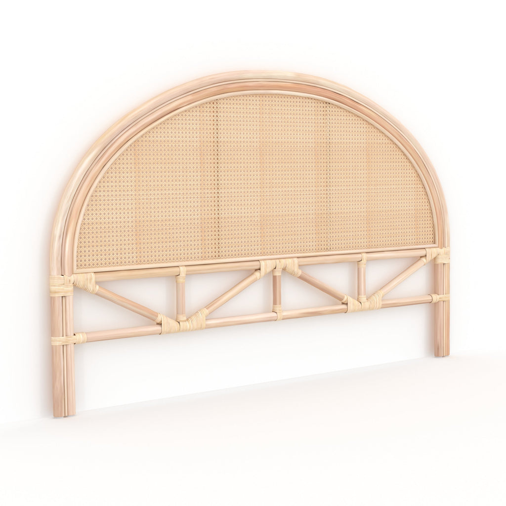 Néora - Rattan And Canework Headboard