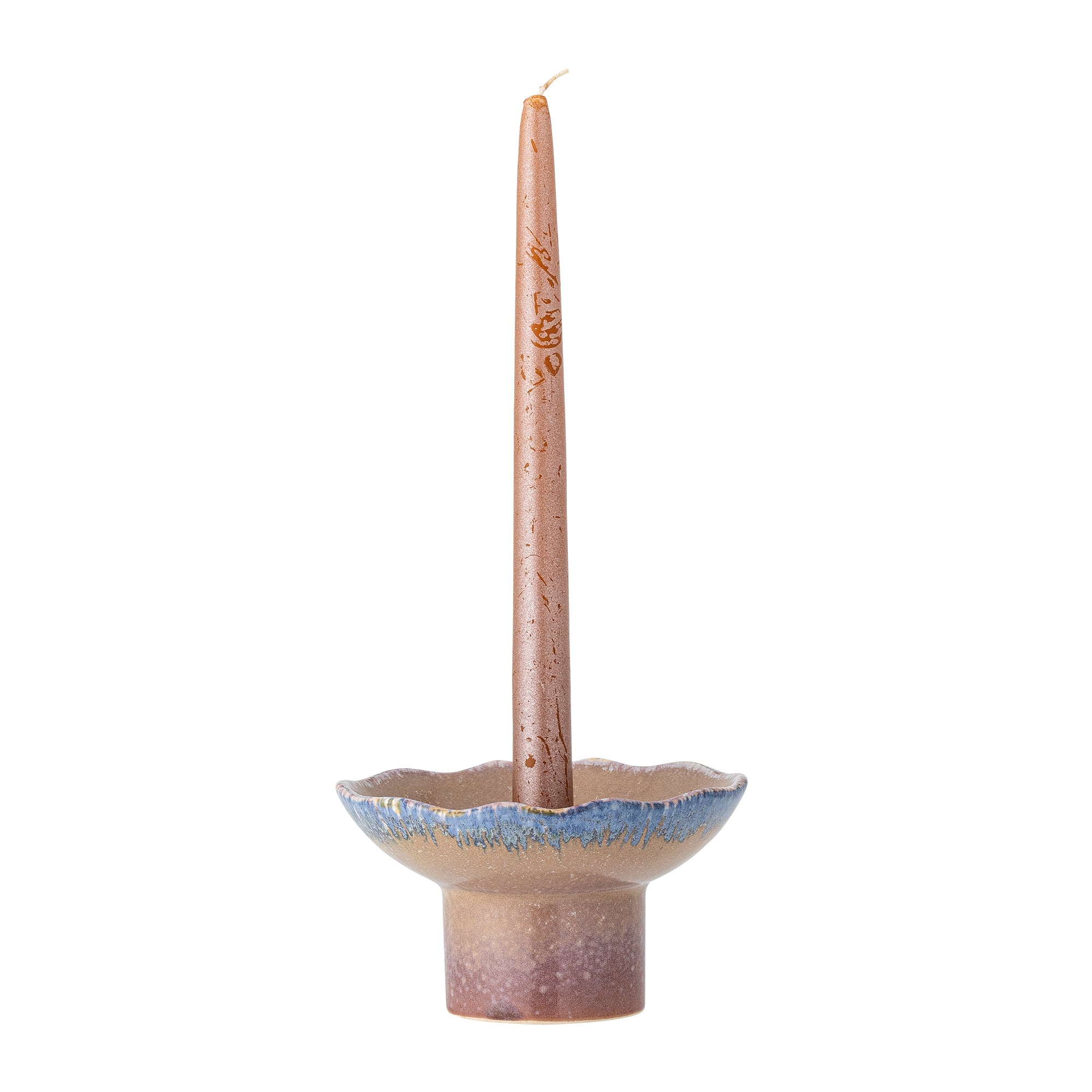 Cloe - Candle Holder - Multicolour - Stoneware
